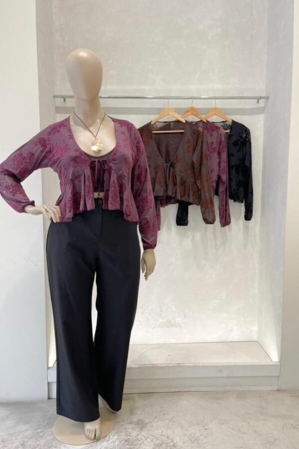 BLUSA TUL LUREX